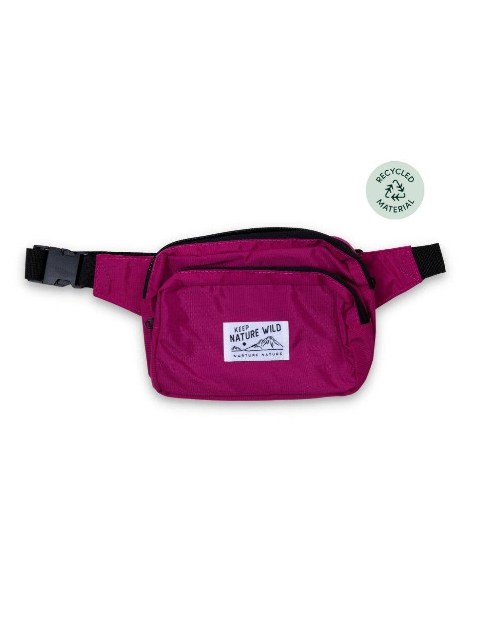 KNW Recycled Fanny Pack - Fuchsia