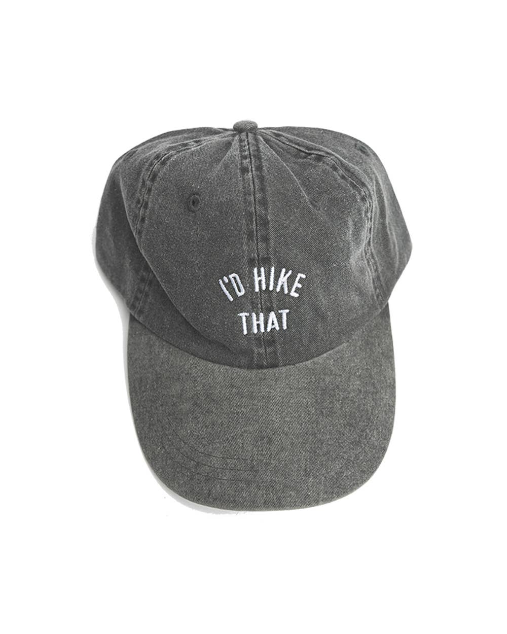 I'd Hike That Dad Hat | Charcoal