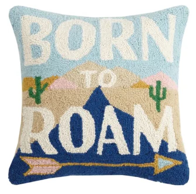 Born to Roam Pillow