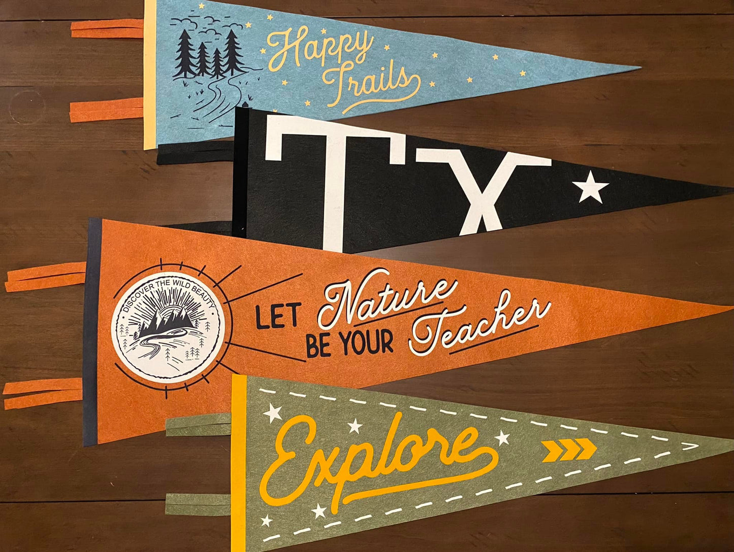 Let Nature Be Your Teacher Pennant