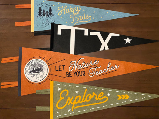 Happy Trails Pennant