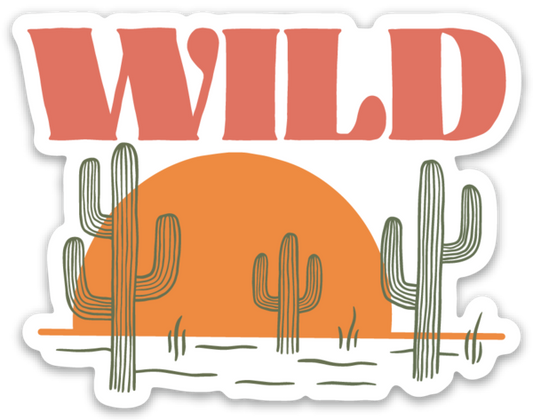 Wild Sunset Chaser | Sticker