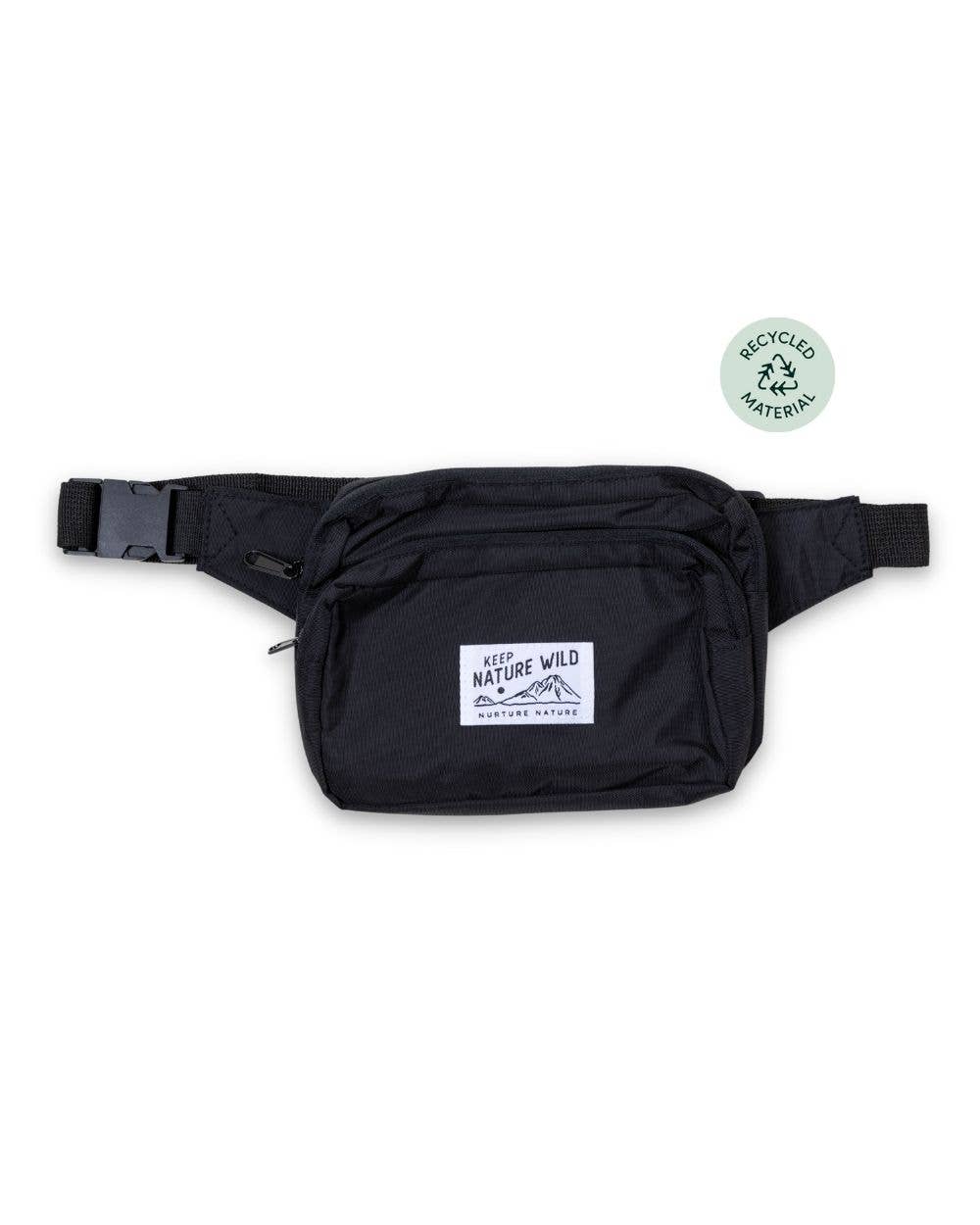 KNW Recycled Fanny Pack - Black